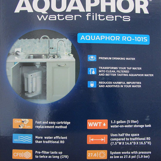 Aquaphor Reverse Osmosis System 4 Stages Morion DWM-101S