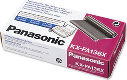 Panasonic KX-FA136X Γνήσια Μελανοταινία 2τμχ