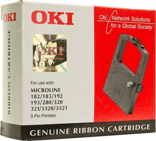 OKI Original Ribbon for Microline 182/183/192/193/280/320/321/3320/3321 (09002303)