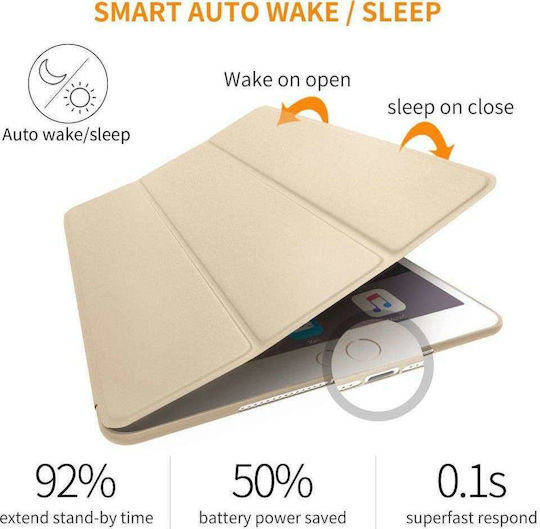 Slim Smart Cover Flip Cover Χρυσή (iPad Air 2)