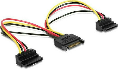 Cablexpert 15-Pin Sata - 15-Pin Sata Cablu 0.15m Multicolor (CC-SATAM2F-02)