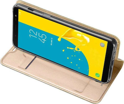 Dux Ducis Skin Pro Synthetic Leather Book Gold (Galaxy J6)