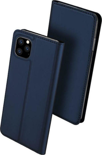 Dux Ducis Skin Pro Book Piele artificială Albastru marin (iPhone 11 Pro Max)