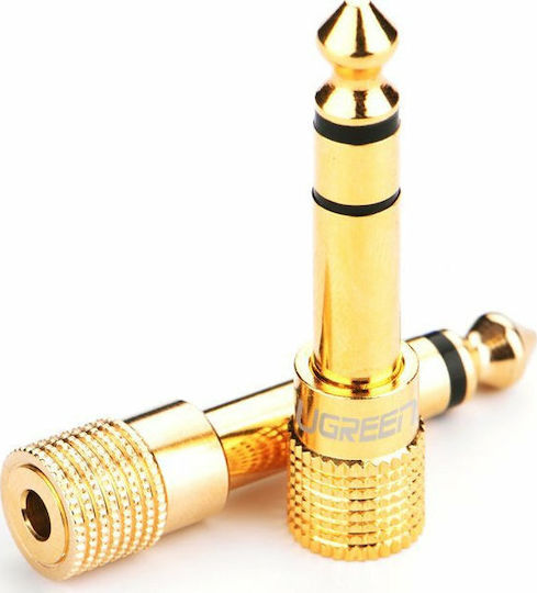 Ugreen Converter 6.3mm male to 3.5mm female Gold 1pcs 20503