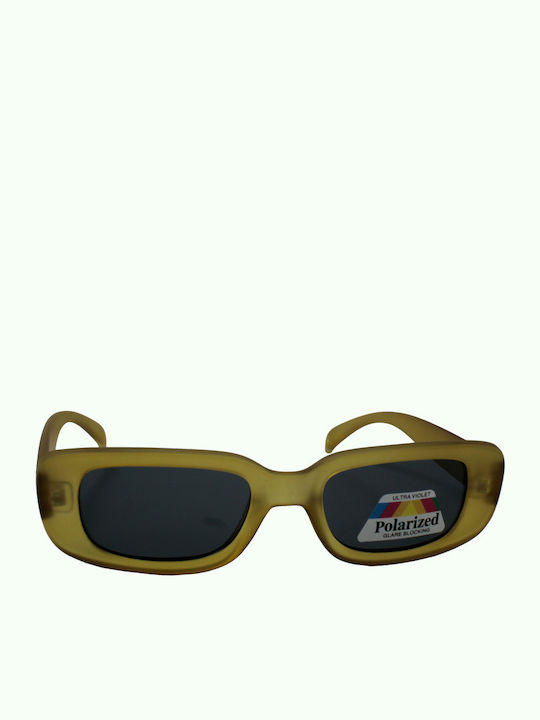 Mohiti Peace Sunglasses Κίτρινα with Acetate Frame & Black Lens Mohiti Peace Sunglasses Κίτρινα with Acetate Frame & Black Lens