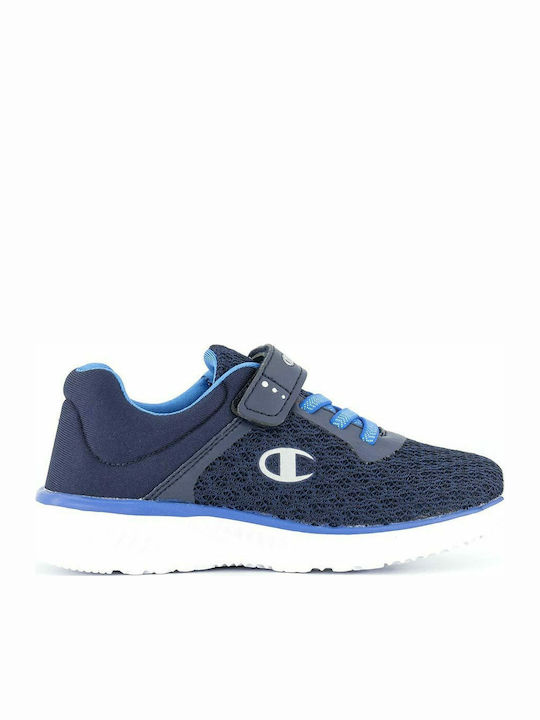 Softy Mesh TD Αθλητικά Παιδικά Παπούτσια Running με Σκρατς Navy Μπλε