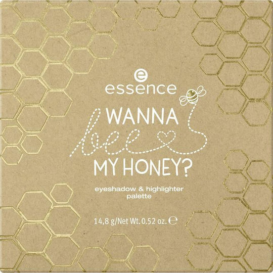 Essence Wanna Bee My Honey? Makeup Palette for Face & Eyes 01 Oh Honey, Your Soul Is Golden! 14.8gr