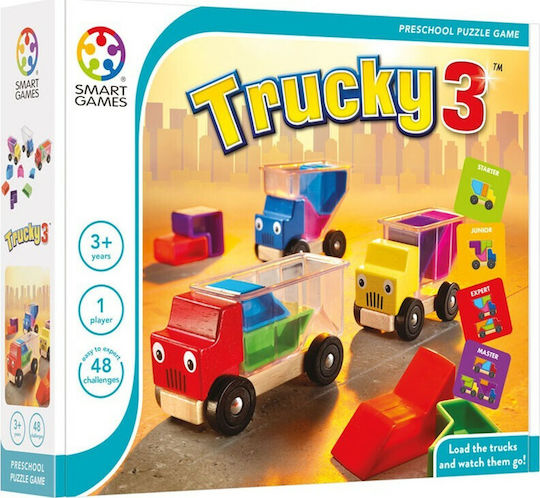 Board Game Trucky 3 for 1 Player 3+ Years Old (EN) Smart Games