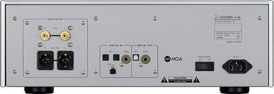 Luxman D-10X Hi-Fi CD Плейър Сребрист