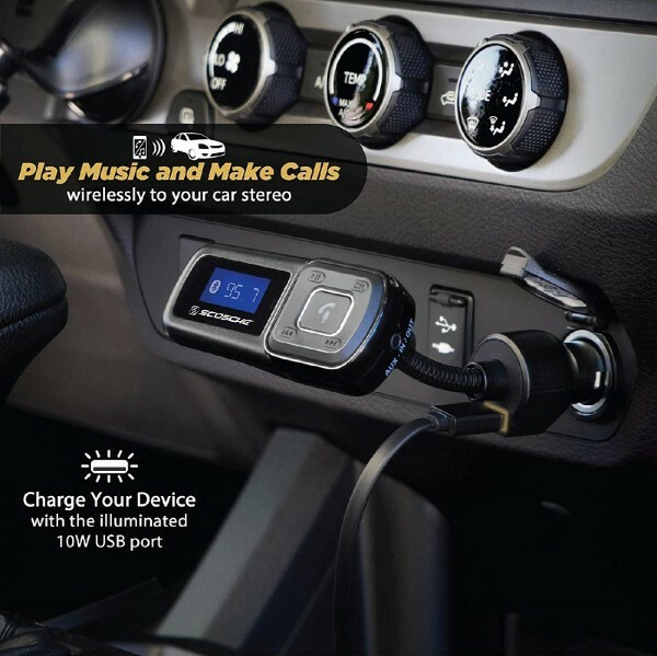 scosche btfreq handsfree car kit with fm transmitter btfma scosche btfreq handsfree car kit with fm transmitter btfma