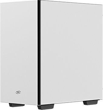 Deepcool Macube 110 Gaming Mini-Turm Computergehäuse mit Seitenfenster Weiß