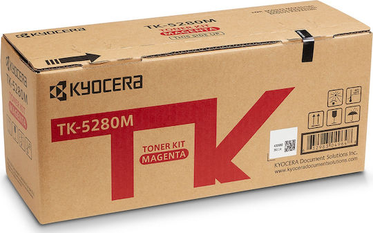 Kyocera TK-5280M Original Toner Laser Printer Magenta 11000 Pages (1T02TWBNL0)