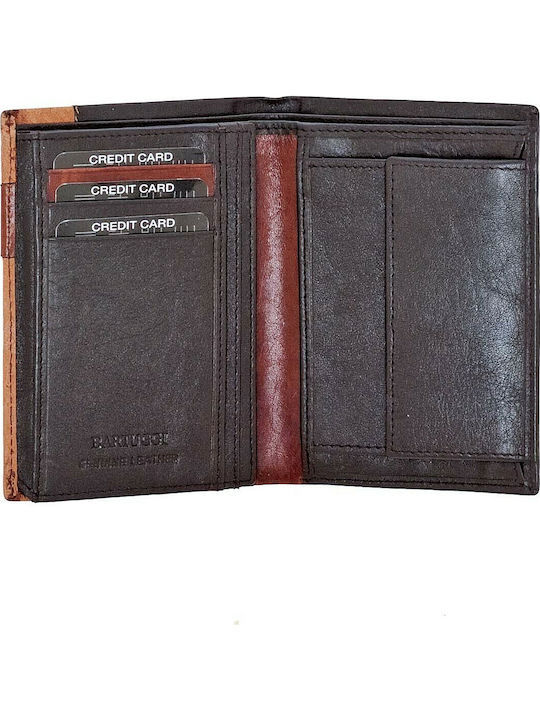 Leather Men's Wallet Classic Brown
