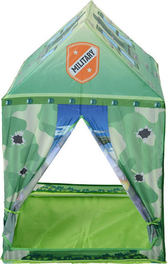 HomCom Детски шатър Малка къща Camouflage Зелен