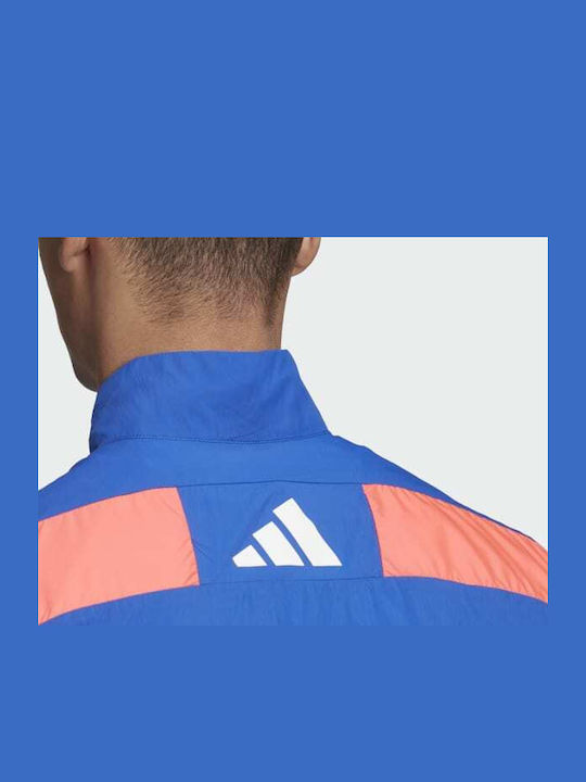 Woven Tape Ανδρική Ζακέτα Track Jacket Μπλε