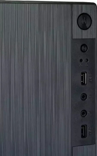 Akyga AK35BK Micro Tower Κουτί Υπολογιστή Μαύρο