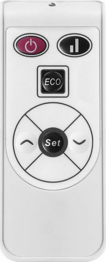 Neo Tools Konvektorheizung Boden 1500W mit elektronischem Thermostat 67.5x45cm Weiß
