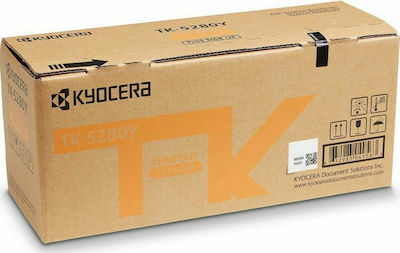 Kyocera TK-5280Y Toner Laser Εκτυπωτή Κίτρινο 11000 Σελίδων (1T02TWANL0)