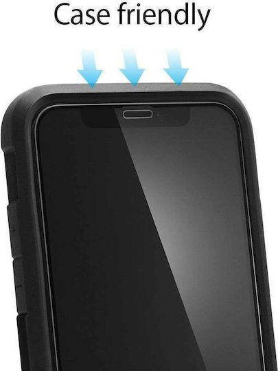 Spigen GLAS.tR SLIM X Premium Vollflächig gehärtetes Glas (iPhone 11 Pro)