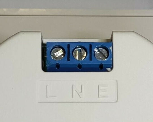 NG Acus Μονή Χωνευτή Πρίζα Ρεύματος με 2 Θύρες USB Λευκή