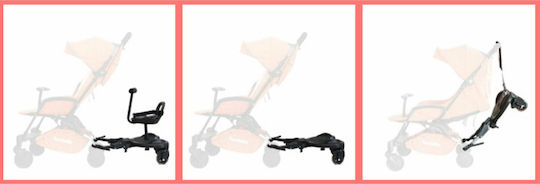 FreeOn Buggy Board Stroller Black Board