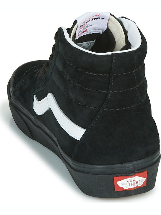 SK8 Hi Black Boots
