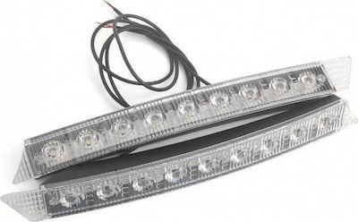 Waterproof LED Lightbars Universal 10-30V 27W 30cm 2pcs