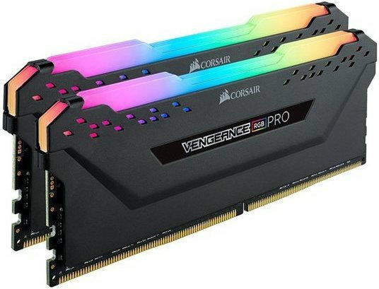 Corsair Vengeance RGB Pro DDR4 16GB RAM με 2x8GB Modules και Ταχύτητα 3600 για Desktop