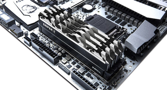 G.Skill Sniper X DDR4 16GB RAM με 2x8GB Modules και Ταχύτητα 3200 για Desktop
