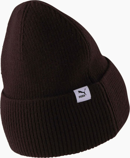 Beanie Ανδρικός Σκούφος με Rib Πλέξη σε Μαύρο χρώμα