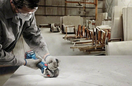 Bosch GWS 18V-10 Grinder 125mm Battery Brushless 18V Solo