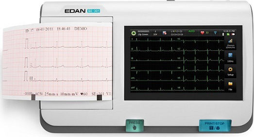 Edan SE-301 Καρδιογράφος 3-Κάναλος