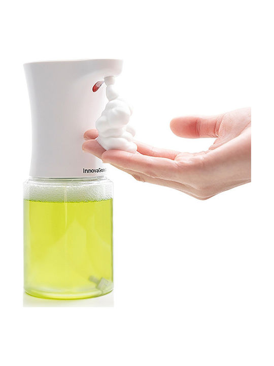 InnovaGoods Dispenser Dozator Bucătărie Plastic cu Distribuitor Automat Alb 350ml