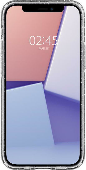 Spigen Liquid Crystal Glitter Back Cover Silicone Transparent (iPhone 12 mini)