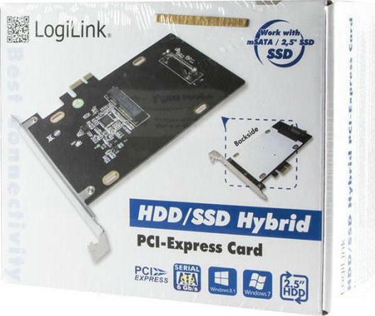 LogiLink Placă PCIe Cu 2 Porturi SATA III