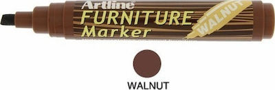 Artline Furniture Marker EK-95 Marker Brown Permanent Repair for Wood Furniture Walnut 2.0-5.0mm 203939