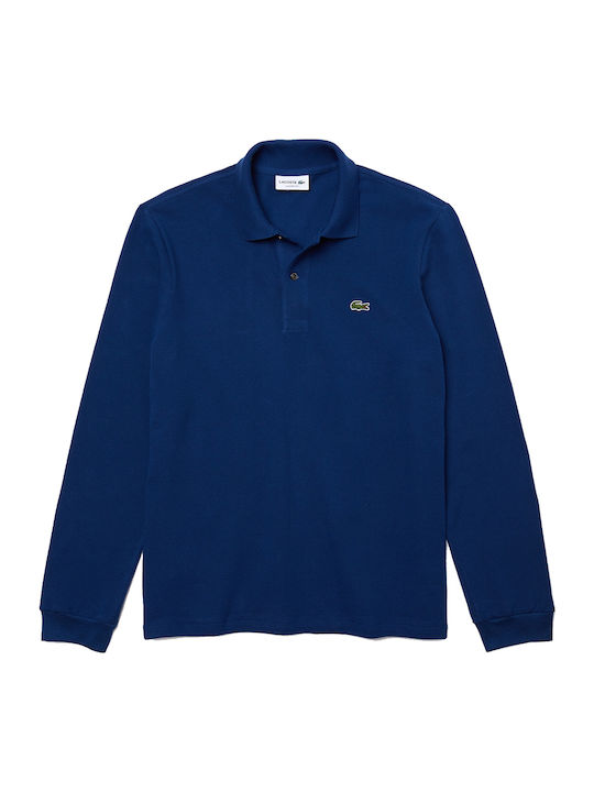 Polo Long Sleeve Blouse Blue