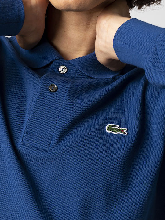Polo Long Sleeve Blouse Blue