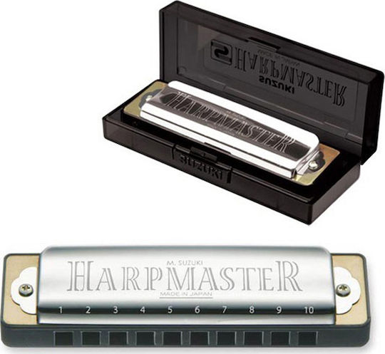 Suzuki Diatonisch Mundharmonika Harpmaster Tonart Bb Major