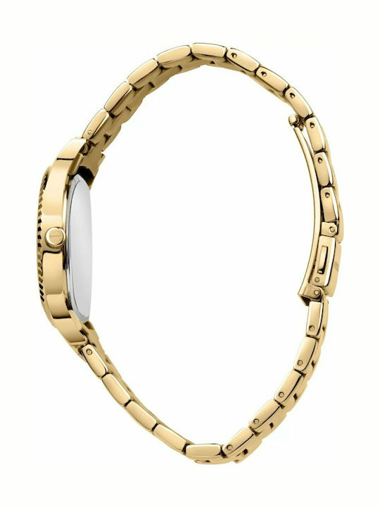 Trussardi T-Bent Damen Uhr mit Gold Metallarmband