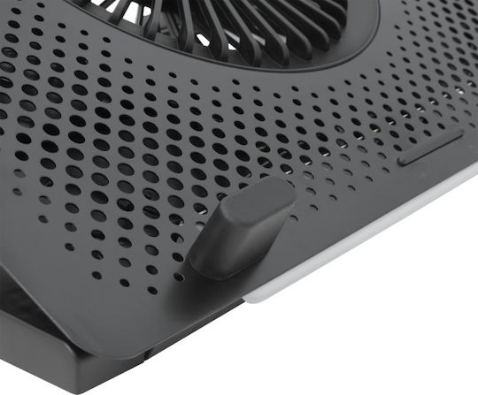 White Shark Ice Master RGB Cooling Pad για Laptop έως 15.6" με 4 Ανεμιστήρες Λευκό