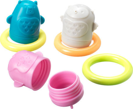 Tommee Tippee Splashtime Squirtee Bath Floats Water Face for 6++ Months