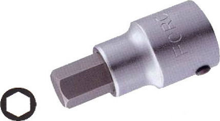 Force Socket 3/4" Allen Walnut with Allen Head and Socket 3/4'' H17x80mm
