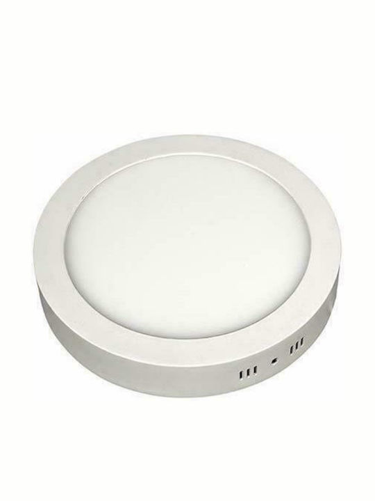 VK Lighting Rund Draußen LED Panel 18W mit Kaltweiß Licht 6000K