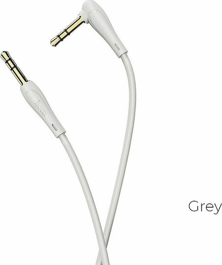 Hoco 3.5mm Jack Cable 3.5mm Male - 3.5mm Male Gray 1m