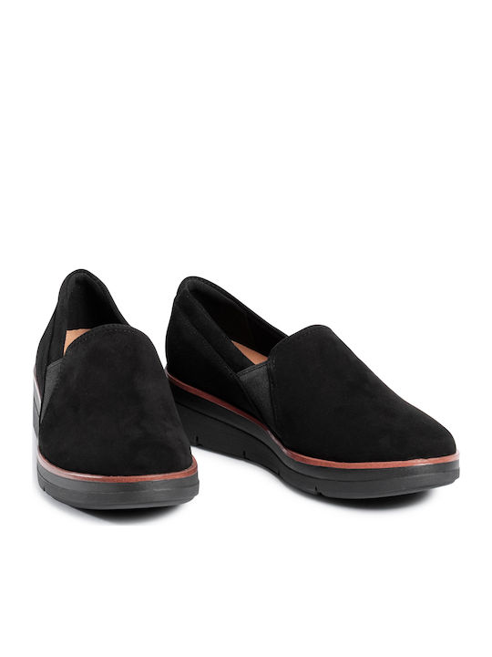 Shaylin Ave Ανατομικά Γυναικεία Slip-On Μαύρα