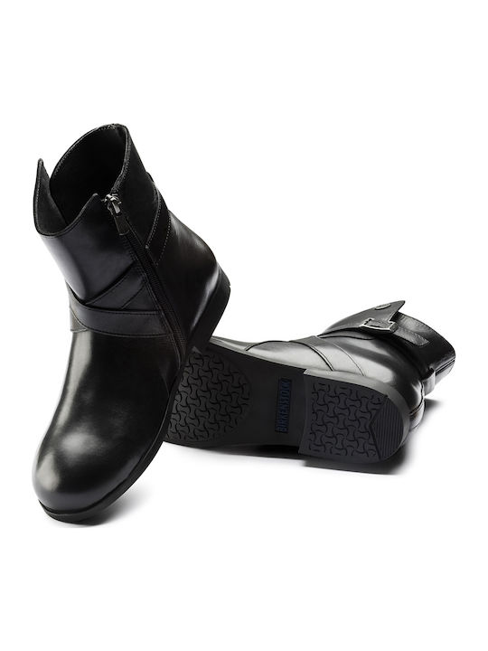 Collins Ghete Dama de Piele Ankle Boots Negru