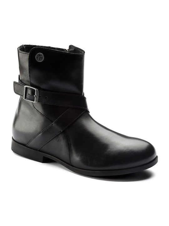 Collins Ghete Dama de Piele Ankle Boots Negru