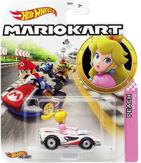 Hot Wheels Mario Kart Car For 3+ Years (Various Designs) 1pc