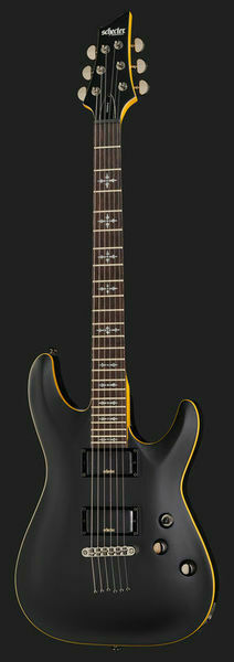 Schecter Demon-6 ABSN Chitară Electrică Stratocaster cu HH